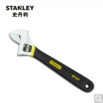 STANLEY双色柄粘塑活动扳手